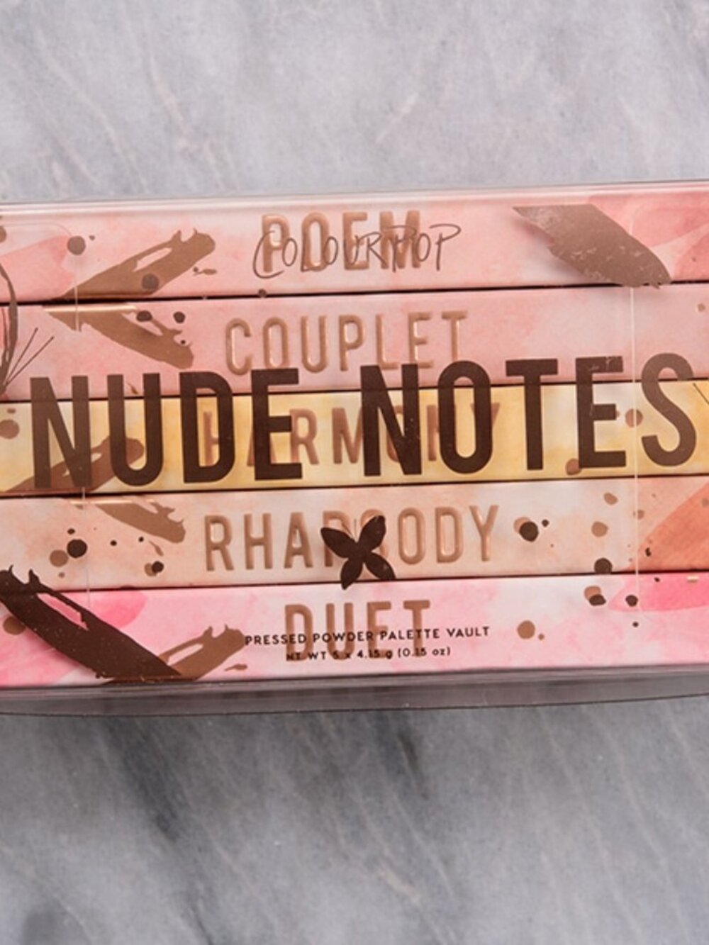 NEW *RARE VAULTED* Colourpop Nude Notes Palette Vault